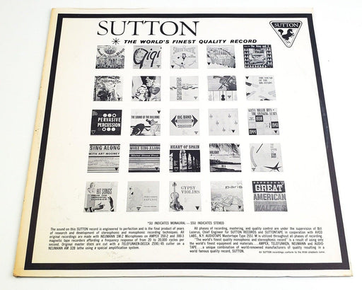 Todd Duncan And The Gospel Singers 33 RPM LP Record Sutton SSU 285 2