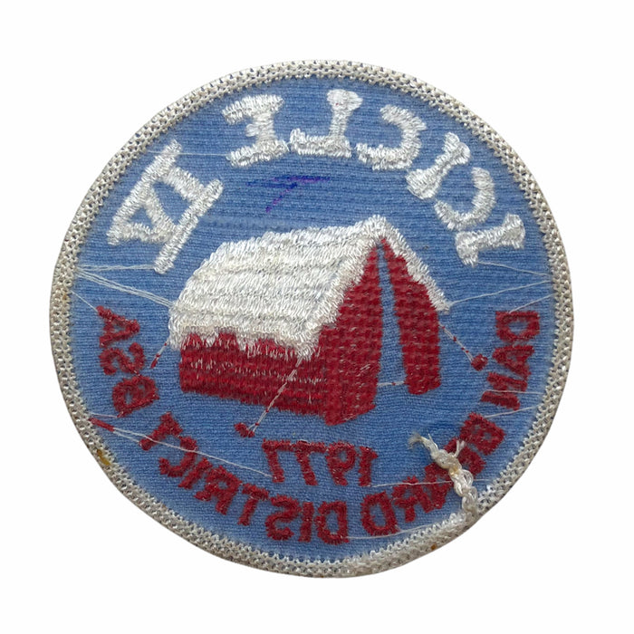 Boy Scouts of America BSA Dan Beard District Patch Insignia Icicle IV Four 1977 3