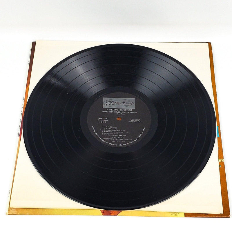 Jan Bart More Best Loved Jewish Songs Record 33 RPM LP Request Records 1960 3