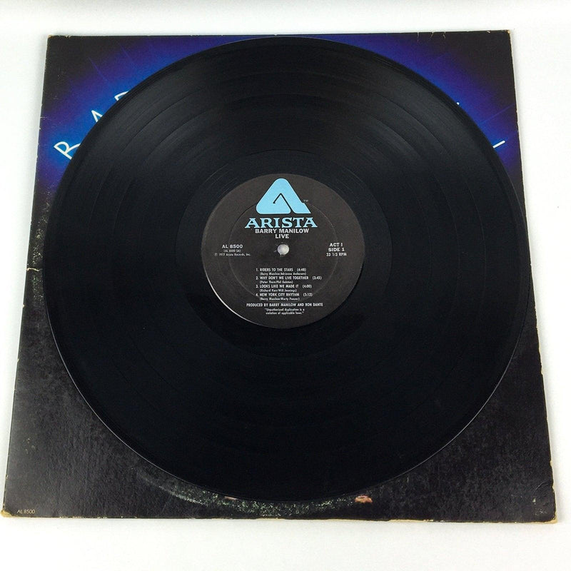 Barry Manilow Live Record 33 RPM Double LP AL 8500 Arista 1977 Gatefold 5
