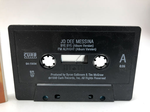 I'm Alright Jo Dee Messina Cassette Single Curb 1998 Bye Bye 2