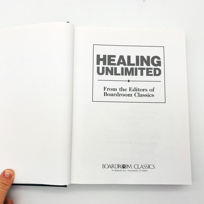 Healing Unlimited Hardcover Boardroom Classics Editors 1998 Secrets Remedies 6