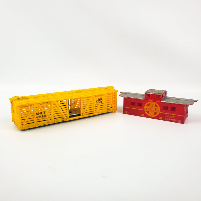 Marx HO Scale Freight Cars Southern Pacific, CSOX, Champion, Santa Fe & Katy