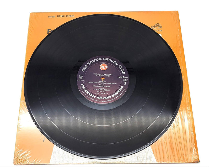 Franz Liszt Piano Extravaganzas On Operatic Themes 33 RPM LP Record RCA 1962 6
