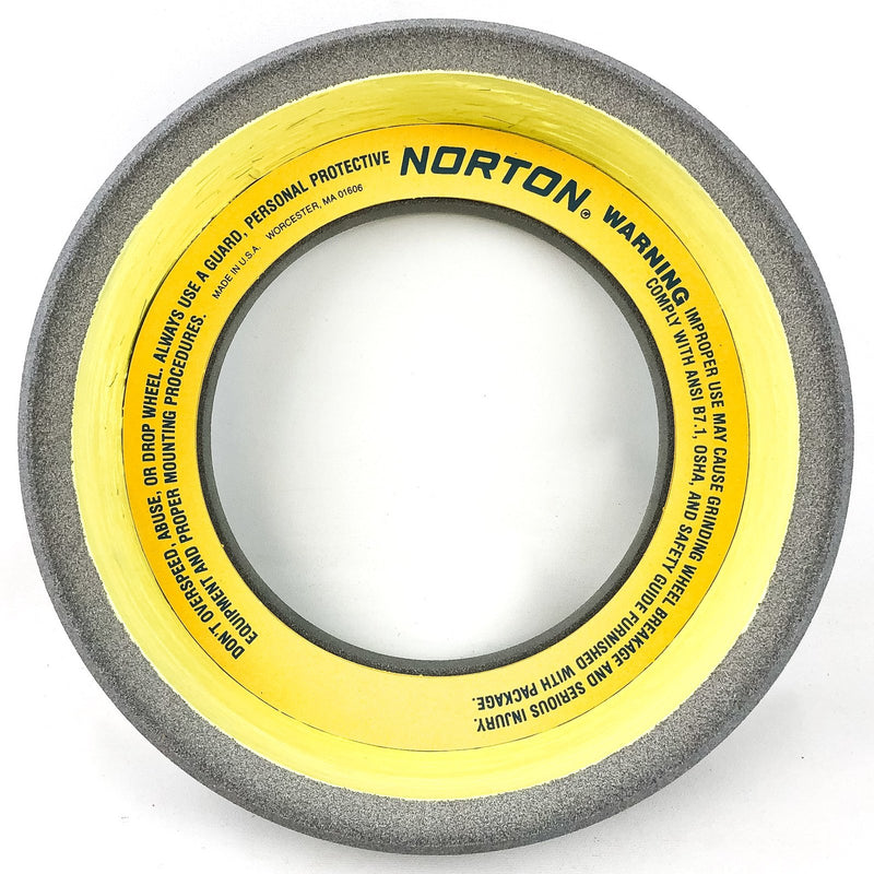 12-1/8" x 4-3/8" x 8" 32A80-J8VG Gleason Cup Grinding Wheel Norton 1pk 4