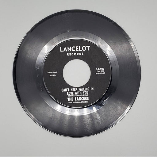 The Lancers Can't Help Falling In Love With You Single Record Lancelot LA-122 1