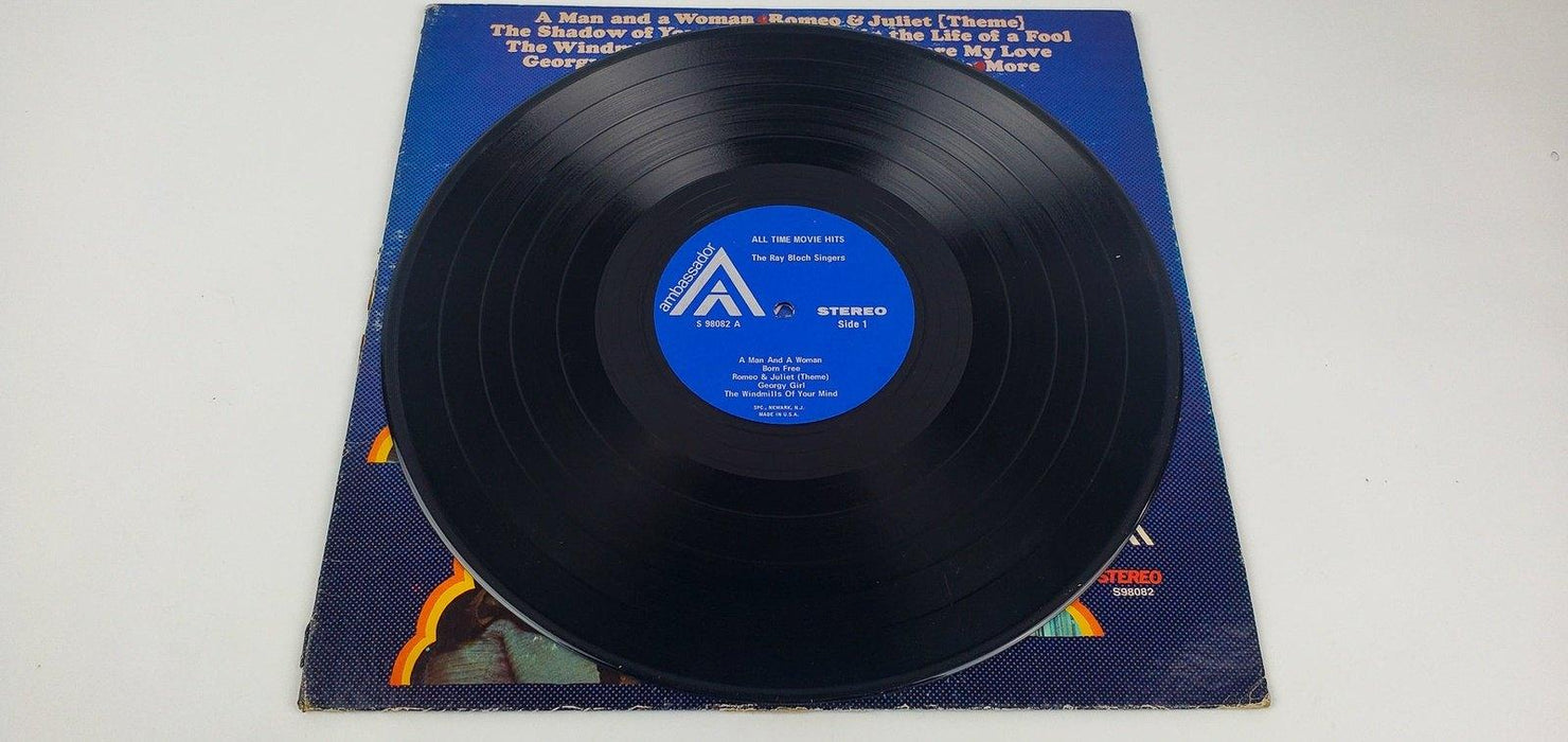 The Ray Bloch Singers Windmills Of Your Mind Record 33 RPM LP Ambassador Records 3