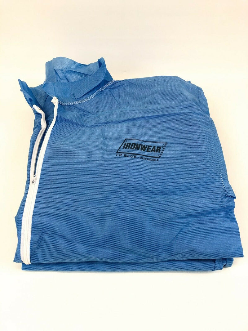 2ct Disposable Coveralls Jumper Romper Suit Flame Resistant Medium NFPA 701 1