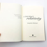 A Theory Of Relativity Hardcover Jacquelyn Mitchard 2001 Death Survival Ex Lib 7