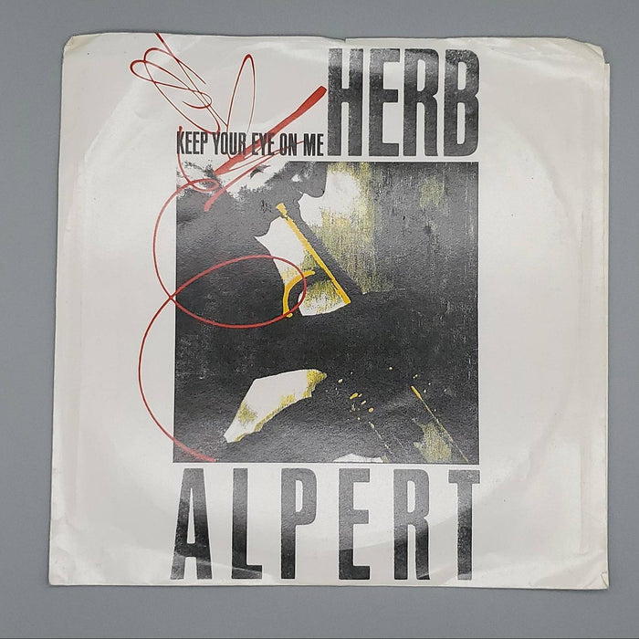 Herb Alpert Keep Your Eye On Me Single Record A&M 1987 AM-2915 1