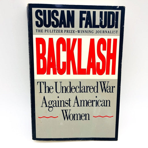 Backlash Paperback Susan Faludi 1991 Feminism Women Psychology Social Conditions 1