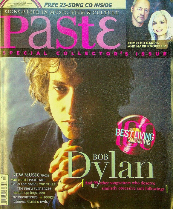 Paste Magazine 2006 # 22 100 Best Living Songwriters, w/ 23 Song CD 1