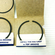 Briggs and Stratton 298745 Piston Ring Set Chrome Genuine OEM New Old Stock NOS 4