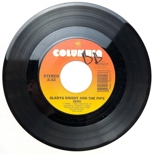 Gladys Knight and the Pips 45 RPM 7" Single Hero / Seconds Columbia 38-04219 2