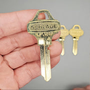 5x Schlage Everest 35-016 C135 Key Blanks Nickel Silver 6 Pin NOS 1