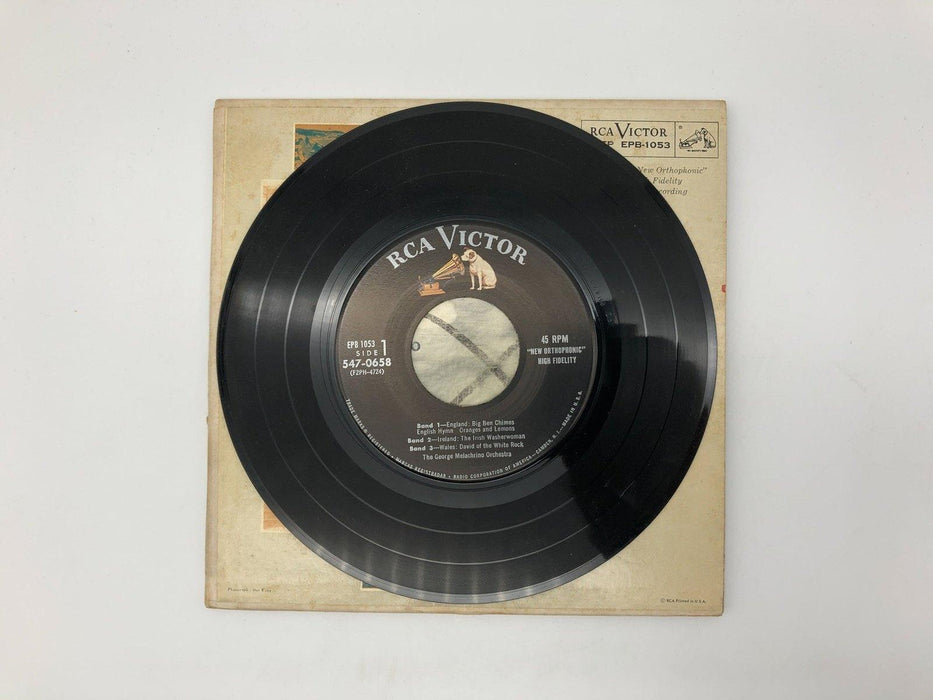 The George Melachrino Orchestra Music Nostalgic Traveler 2x Record 45 EPB 1053 4