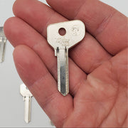 10x Taylor F79-3 Key Blanks Vintage Fiat Vehicles Ilco FT38 NOS 1