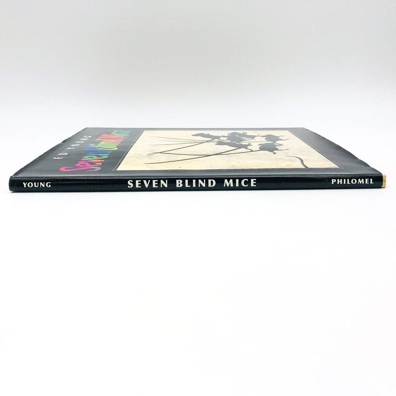 Seven Blind Mice Hardcover Ed Young 1992 Fable Elephant Folklore 1st Edition 3