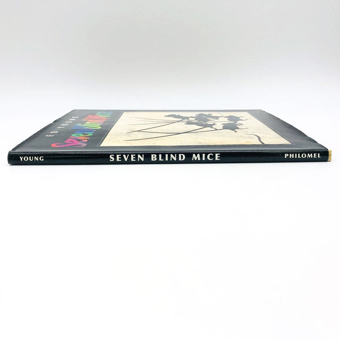 Seven Blind Mice Hardcover Ed Young 1992 Fable Elephant Folklore 1st Edition 3