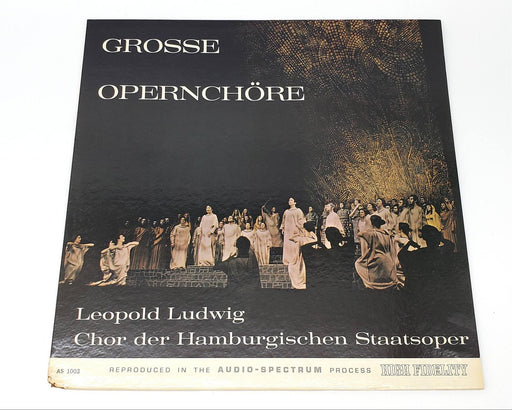 Leopold Ludwig Grosse Opernchöre LP Record Alshire 1965 SAS 1003 1