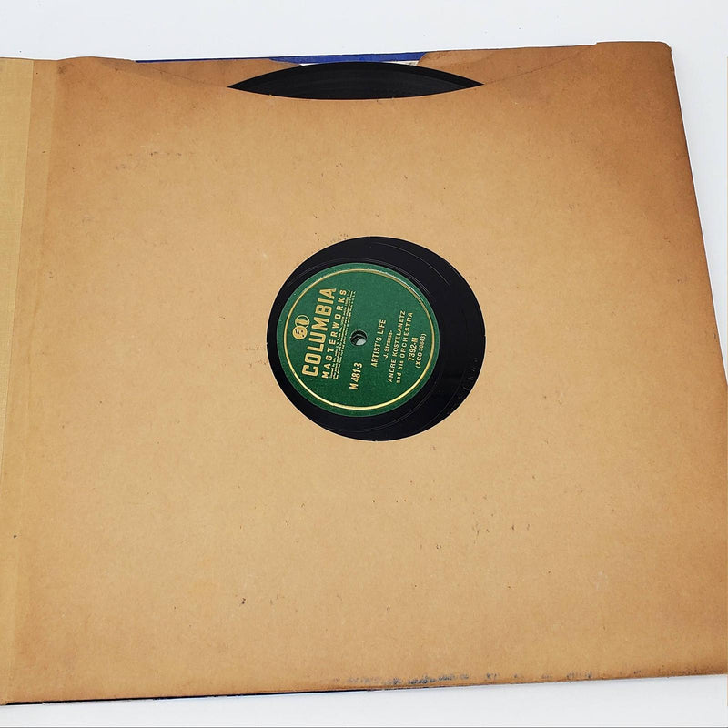 Music Of Johann Strauss 3x 12" Shellac Records Columbia Masterworks 1941 M-481 5