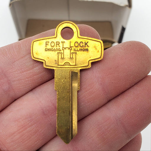 Fort Lock K752 Key Blanks Brass Box Of 50 NOS 1