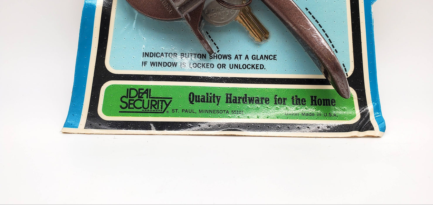 Casement Window Lock Keyed Right Hand RH Ideal Security USA Union Made NOS