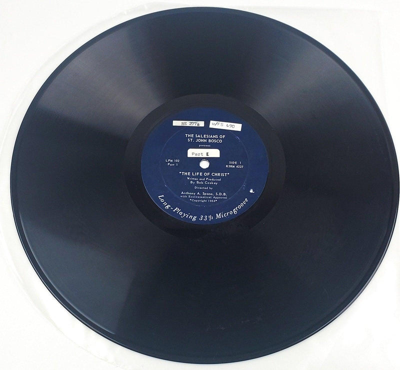 The Salesians of St. John Bosco The Life of Christ 33 RPM Double LP Record 1964 2