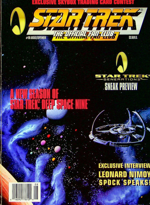 Star Trek Official Fan Club Magazine 1994 # 98 Generations Preview, Nimoy 1