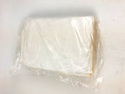 Ansell Chemical Resistant Bib Die Cut Apron 47"x33" White Vinyl 56-016 12pk 5