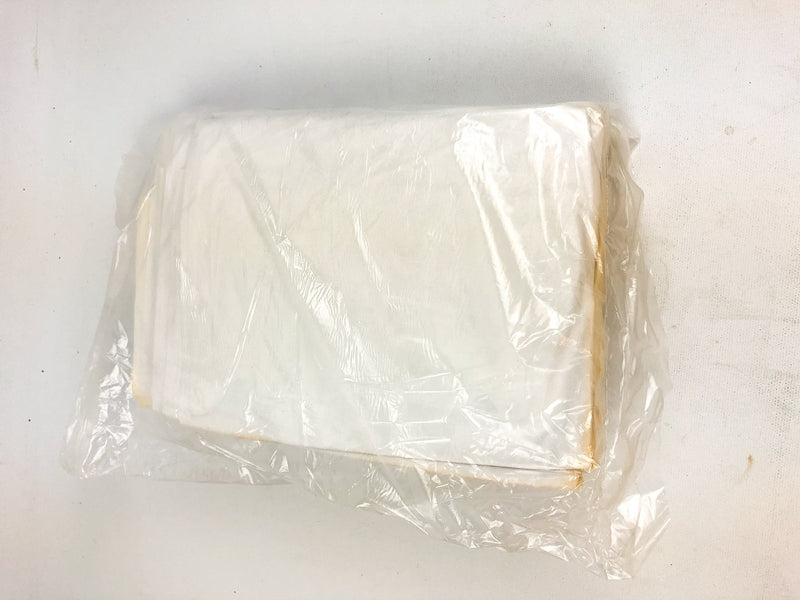 Ansell Chemical Resistant Bib Die Cut Apron 47"x33" White Vinyl 56-016 12pk 5