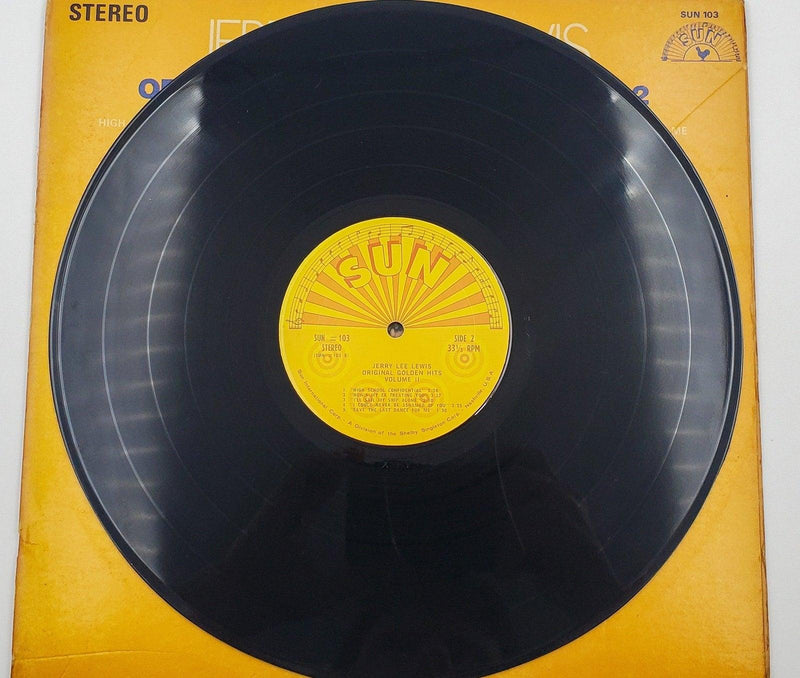 Jerry Lee Lewis Original Golden Hits - Volume 2 33 RPM LP Record Sun 1969 6
