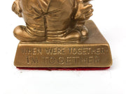 Russ Berrie Figurine Little Boy Girl Couple Lovers When We're Together I'm... 3