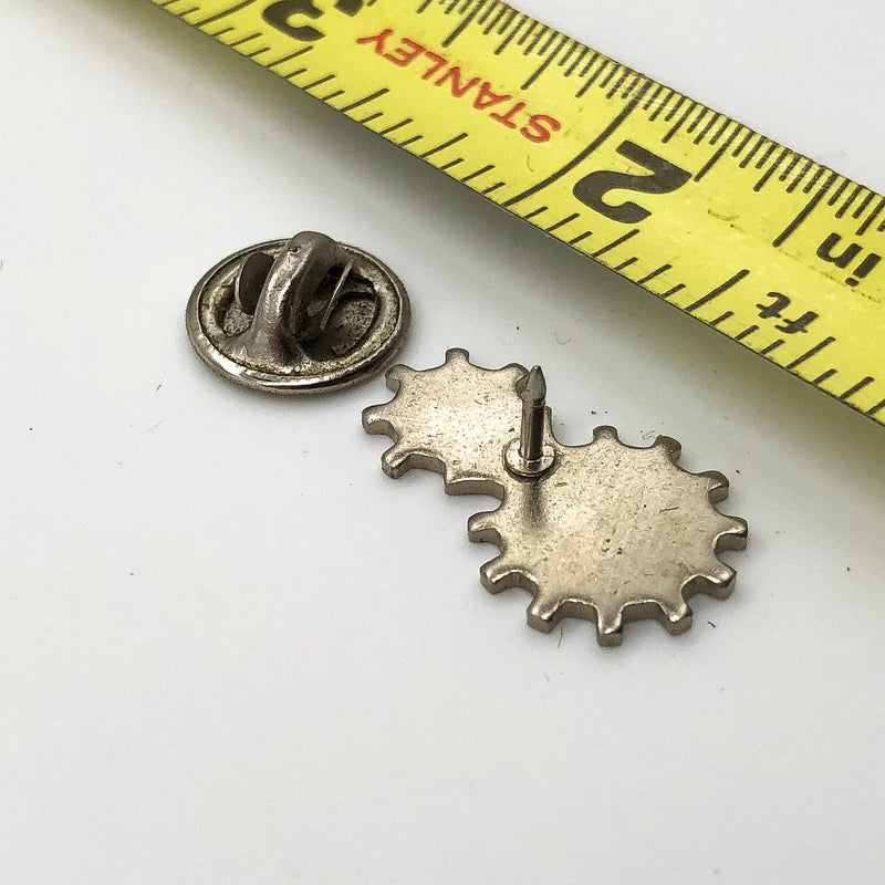 Webelos Engineer Lapel Pin Boy Scouts of America Activity Silver Colored 3