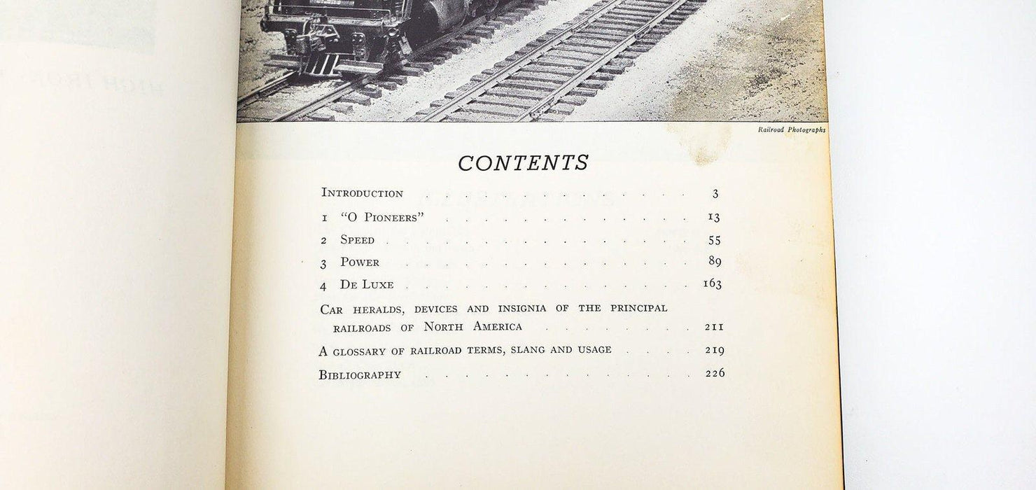 High Iron A Book of Trains Lucius Beebe 1938 Bonanza 5