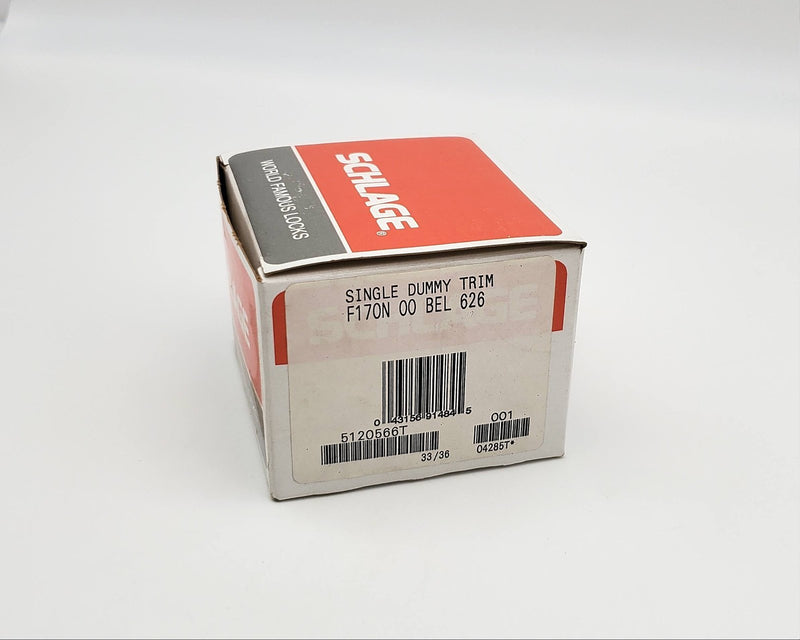 Schlage Door Knob Satin Chrome 626 Bell F170N Decor No Turn NOS 6