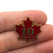 UBC United Brotherhood of Carpenter's Lapel Pin Local 10 Chicago IL Leaf Outline 1