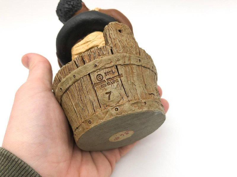 All Gods Children Figurine Bean Little Boy Resin Statue Clear Water Holcombe COA 7