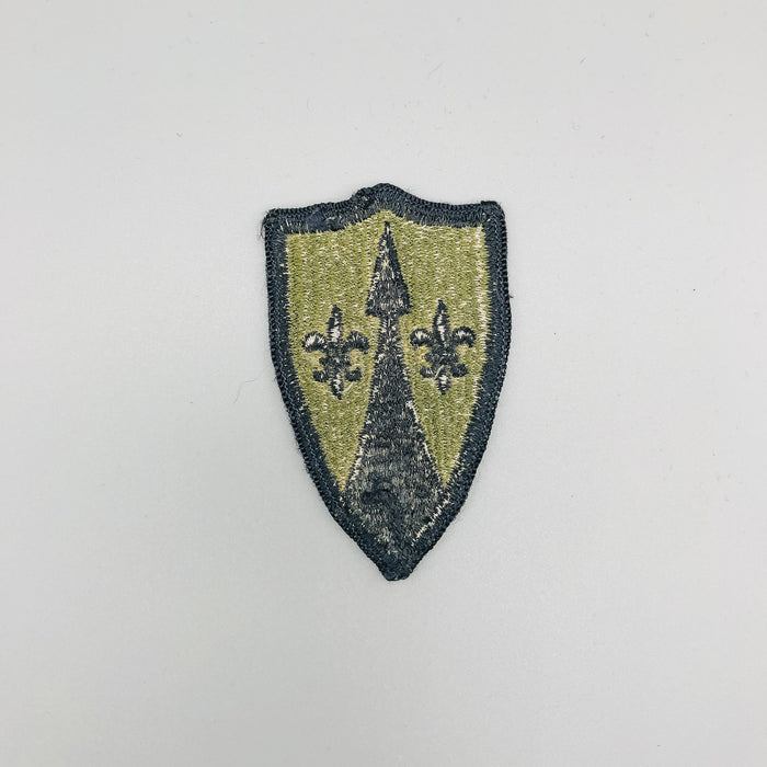 WW2 US Army Ground Forces Command Patch Shoulder SSI Subdued Olive No Glow