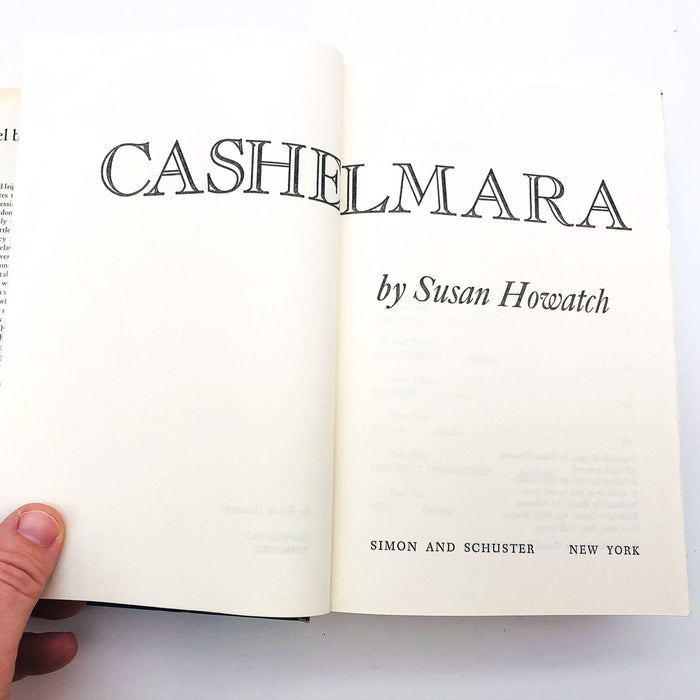 Cashelmara Hardcover Susan Howatch 1974 Mid Victorian England Aristocracy BCE 7