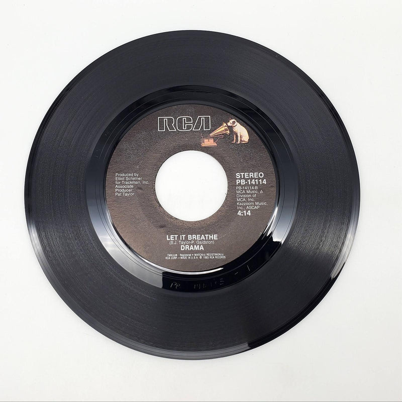 Drama Paralyze Single Record RCA 1985 PB-14114 4