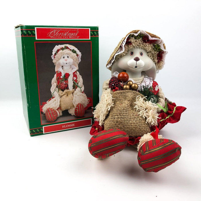 House of Lloyd Christmas Around World Flossie Doll Shelf Sitter Dangling Feet 2
