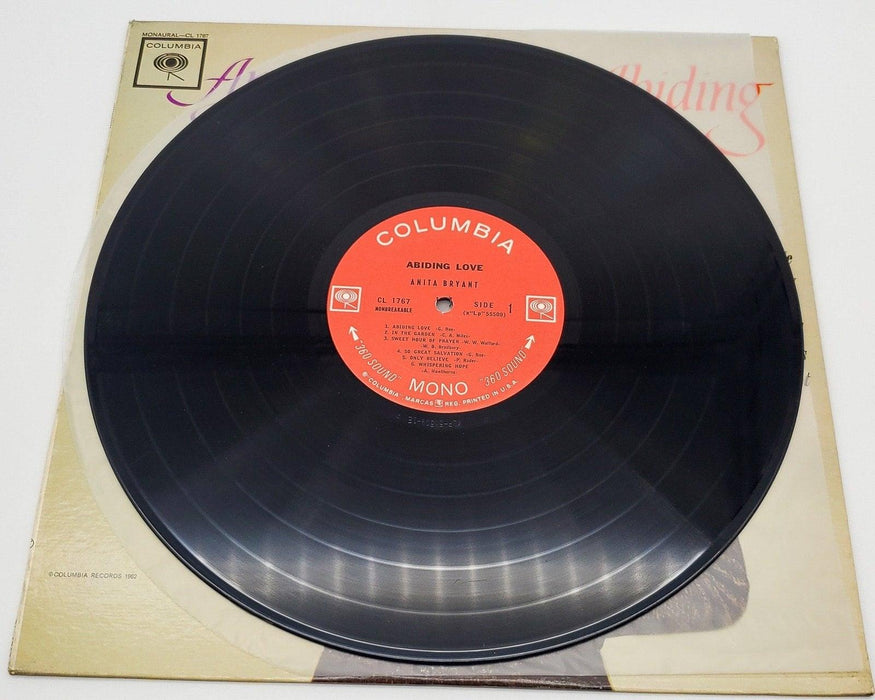 Anita Bryant Abiding Love 33 RPM LP Record Columbia 1962 CL 1767 5
