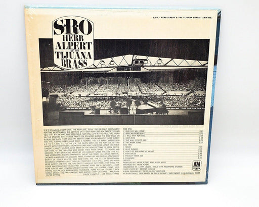 Herb Alpert & The Tijuana Brass S.R.O. 33 RPM LP Record A&M 1966 Copy 2 2