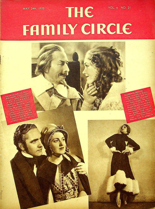 The Family Circle Magazine May 24 1935 Vol 6 No 21 Maureen OSullivan 1