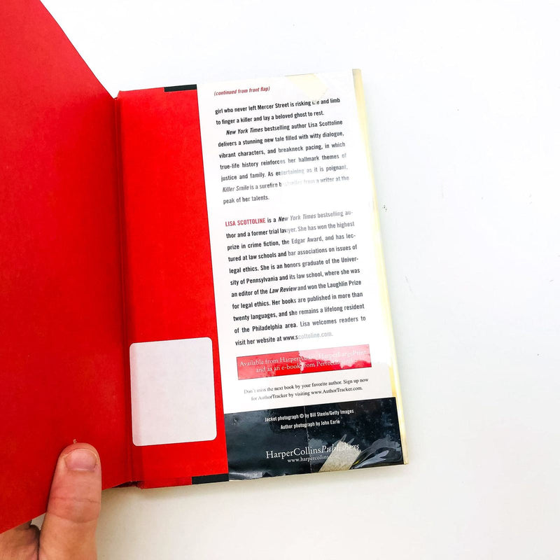 Killer Smile Hardcover Lisa Scottoline 2004 1st Edition Lawyer WW2 Suicide 10