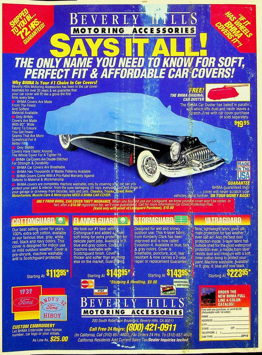 Cars & Parts Magazine December 1994 Vol 37 No 12 Pebble Beach Corvette Museum