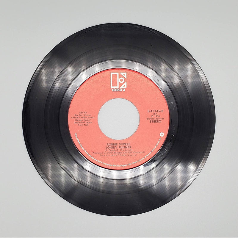 Robbie Dupree Brooklyn Girls / Lonely Runner Single Record Elektra 1981 E-47145 4