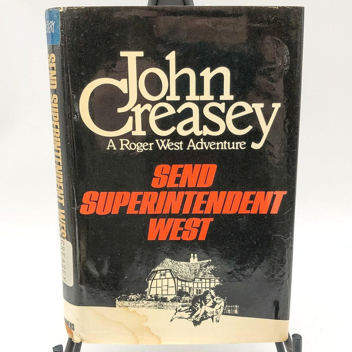 Send Superintendent West John Creasey Charles Scribner's Sons HC EX Library 1