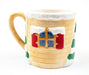 MCE Edi Sausalito: Ceramic Christmas Holiday Mugs - Snow Cottage, Set Of 2 | IOB 4